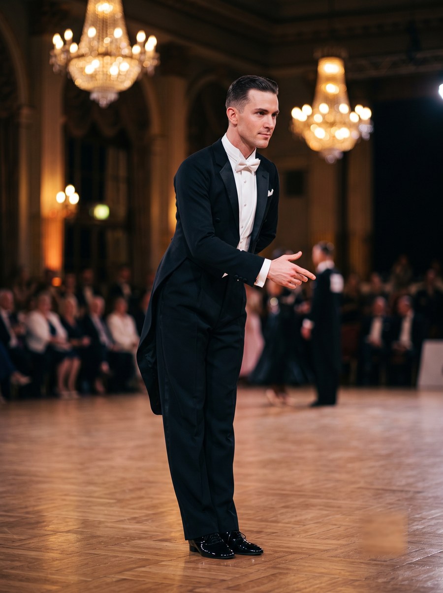 Daniel Petrov competing
