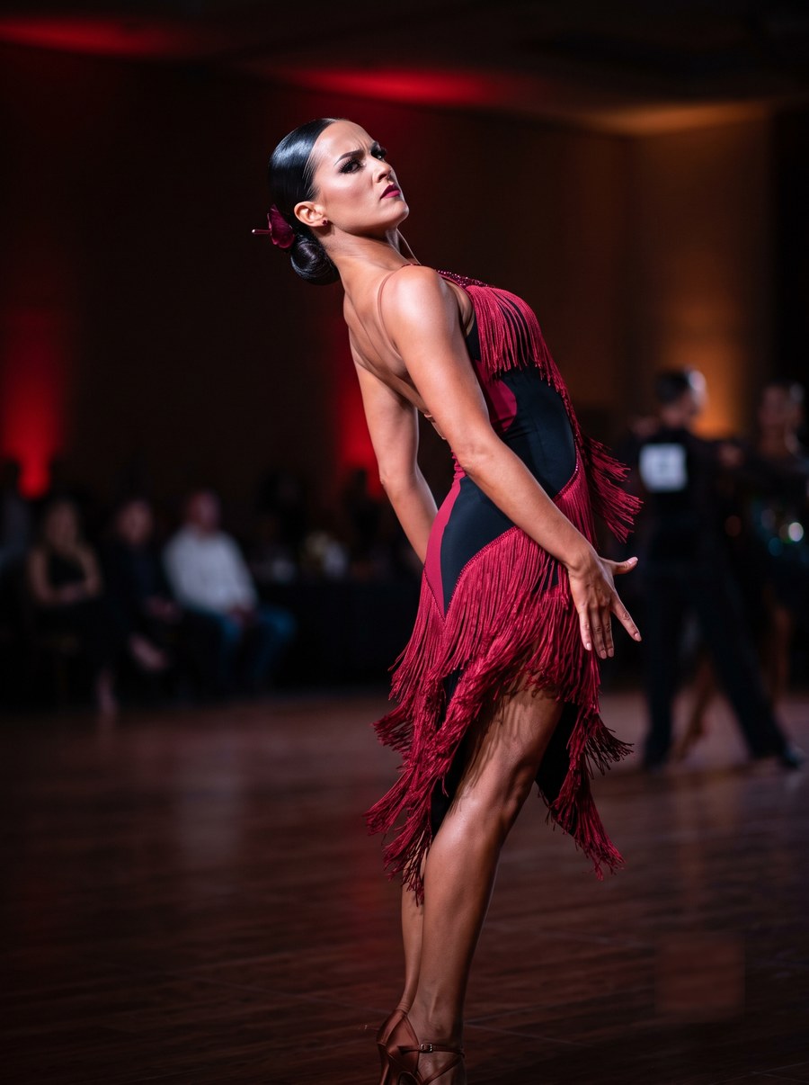 Marisol Vega competing